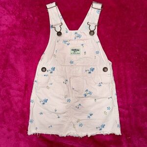 OshKosh B'gosh Pink Floral Kids Overalls